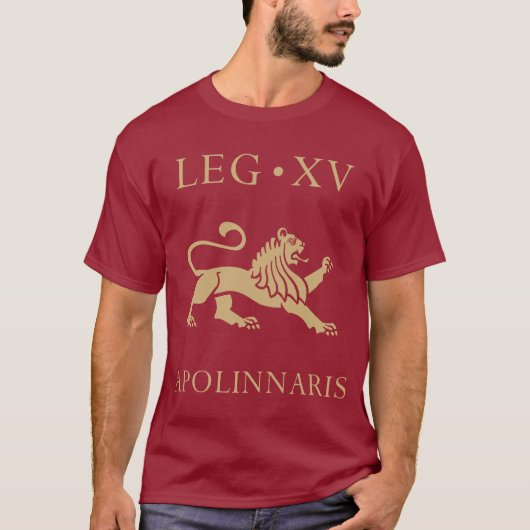 インペリアルローマ軍 – Legio XV Apolinaris Tシャツ (正面)