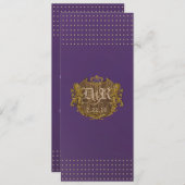 インペリアル結婚式招待状 招待状 (正面/裏面)