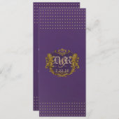 インペリアル結婚式招待状 招待状 (正面/裏面)