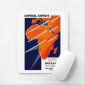 インペリアル航空アフリカ マウスパッド (マウス)
