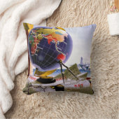 インペリアル航空会社 クッション (ブランケット)