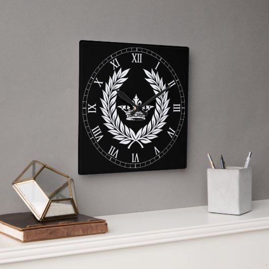 インペリアル スクエア壁時計 (オフィス)