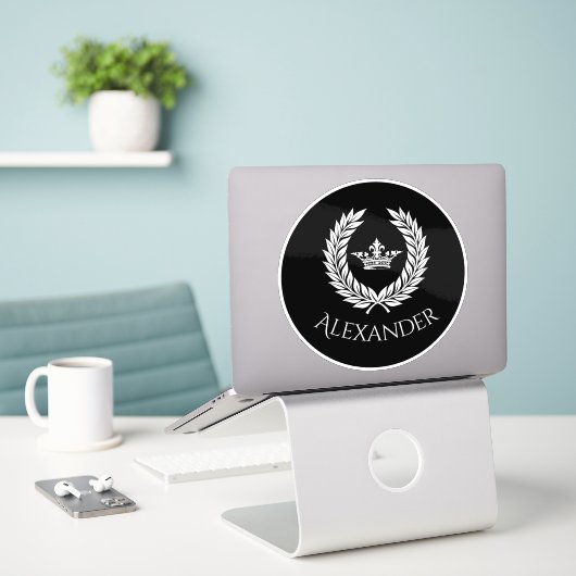インペリアル・パーソナライズ シール (デスク上のノートパソコン)