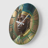 インホーテプ時間 ラージ壁時計 (傾斜)