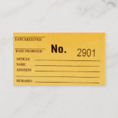 インボイスレシート 名刺 (裏面)