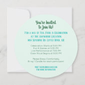 インボルクスパイラルサンウィッカサブバットホリデー 招待状 (裏面)