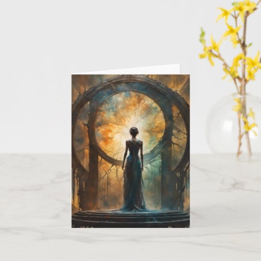 インボルク恵み カード (黄色い花)