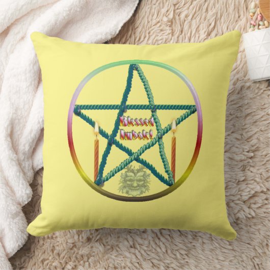 インボルク星形五角形 クッション (ブランケット)