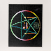 インボルク星形五角形 ジグソーパズル (縦)