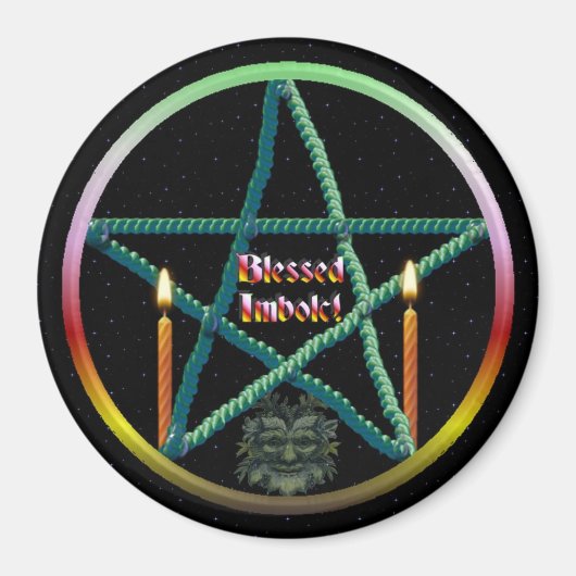 インボルク星形五角形 マグネット (正面)