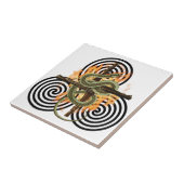 インボルク火蛇サバ異教のット祭壇タイル タイル (側面)