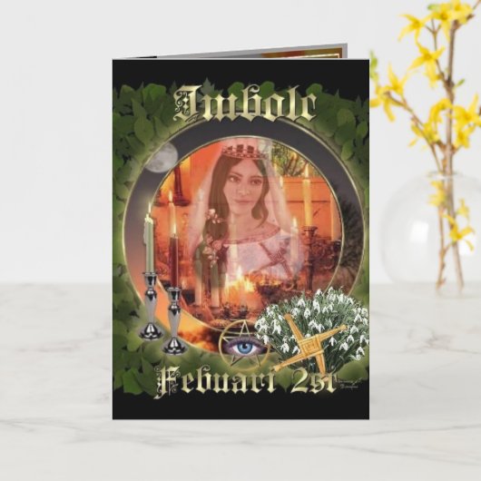 インボルク カード (黄色い花)