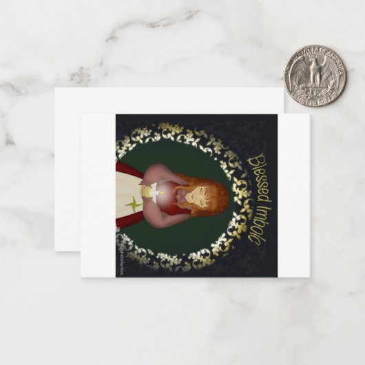 インボルク ノートカード (正面/裏面インサイチュ)