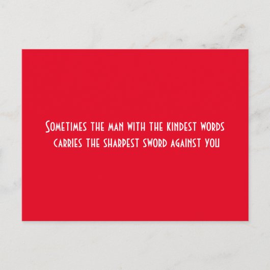 インポスタ ポストカード (正面)