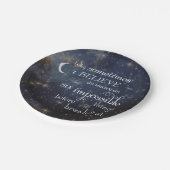 インポッシブルズスターズ宇宙紙プレート ペーパープレート (アングル)