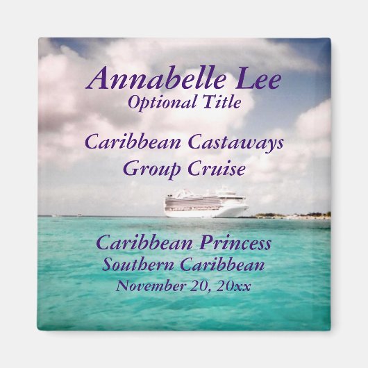 インポートカスタムグループクルーズマグネット マグネット (正面)