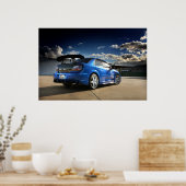 インポートレーサー – Sti Subaru ポスター (キッチン)