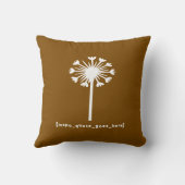 インポ引用文が来る クッション (裏面)