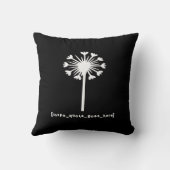 インポ引用文が来る クッション (裏面)