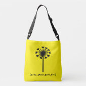 インポ引用文が来る クロスボディバッグ (裏面)