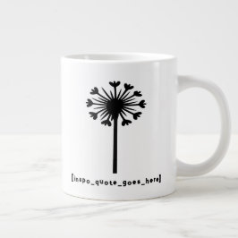 インポ引用文が来る ジャンボコーヒーマグカップ