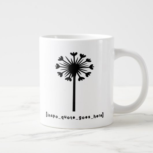 インポ引用文が来る ジャンボコーヒーマグカップ (右)