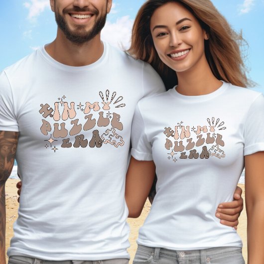 インマイパズルエラカスタムー文字オンバック Tシャツ