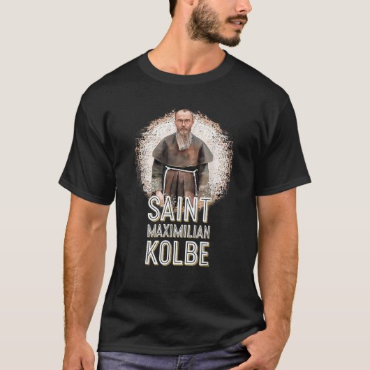 インマキュラタセントマクシミリアンKolbe Cathの民兵 Tシャツ (正面)