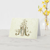 インマキュレハートメアリーマリアンクロスレース カード (黄色い花)