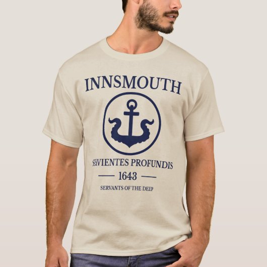 インマス国旗 – Servicentes Profundis Est.1644 Tシャツ (正面)