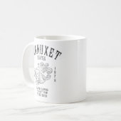 インマス魚介類深い海イカたこ コーヒーマグカップ (正面左)