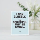 インマニュエルカント感動的引用文 ポストカード (スタンド正面)