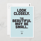 インマニュエルカント感動的引用文 ポストカード (正面/裏面)