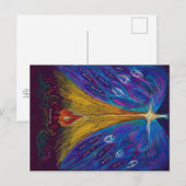 インマニュエル油パステルバイクリスティーナワート ポストカード (正面/裏面)