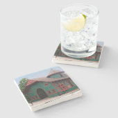 インマンパーク、トロリーバーン、アトランタマーブルコースター ストーンコースター (横)