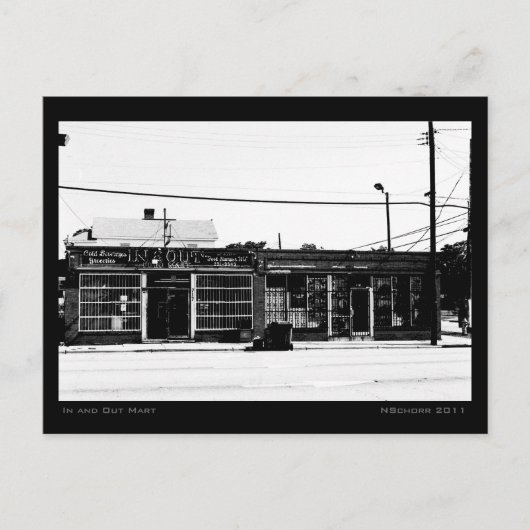 インマートアーバン通りシーン ポストカード (正面)