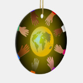インメモリハンカラフルズセラミックオーナメント セラミックオーナメント (右)