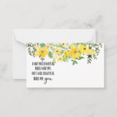 インメモリ悔やみや弔慰メモリアルエンジェルフローリストカード ノートカード (正面)