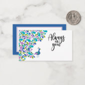 インメモリ悔やみや弔慰メモリアルエンジェルフローリストカード ノートカード (正面/裏面インサイチュ)