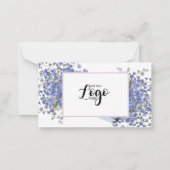 インメモリ悔やみや弔慰メモリアルエンジェルフローリストカード ノートカード (裏面)