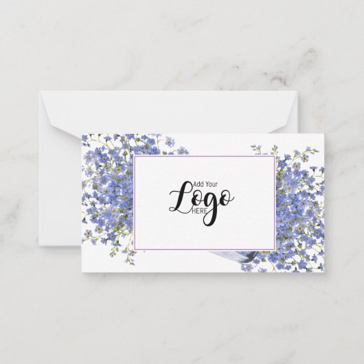 インメモリ悔やみや弔慰メモリアルエンジェルフローリストカード ノートカード (裏面)