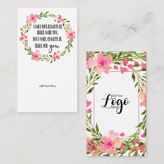 インメモリ悔やみや弔慰メモリアルエンジェルフローリストカード ノートカード (正面/裏面)