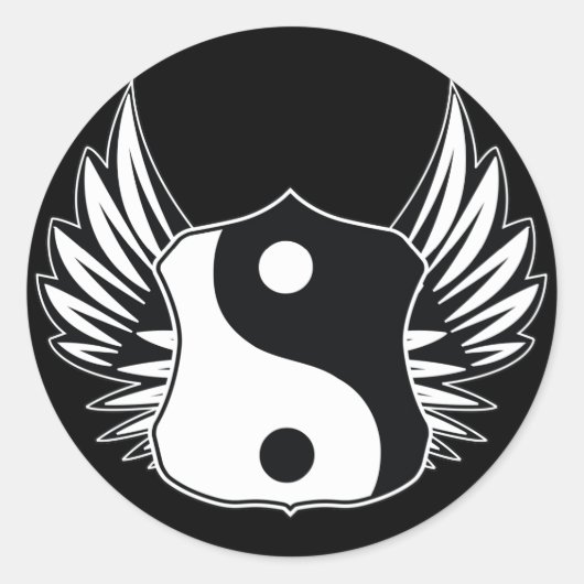 インヤンウィングス ラウンドシール (正面)