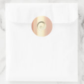 インヤンバランスバラ金ゴールドペーススピリチュアルインフィニット ラウンドシール (バッグ)