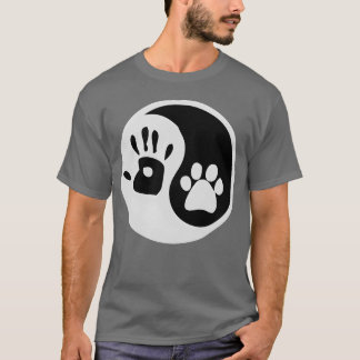 インヤンヒューマンハンドドッグパワレトロ Tシャツ