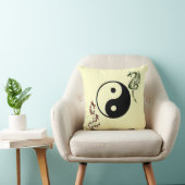 インヤン中国のドラゴン枕 クッション (椅子)