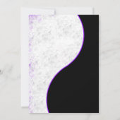 インヤン誕生日招待状 招待状 (裏面)