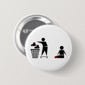 インラインに 缶バッジ (正面&裏面)