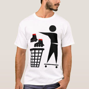 インラインに Tシャツ