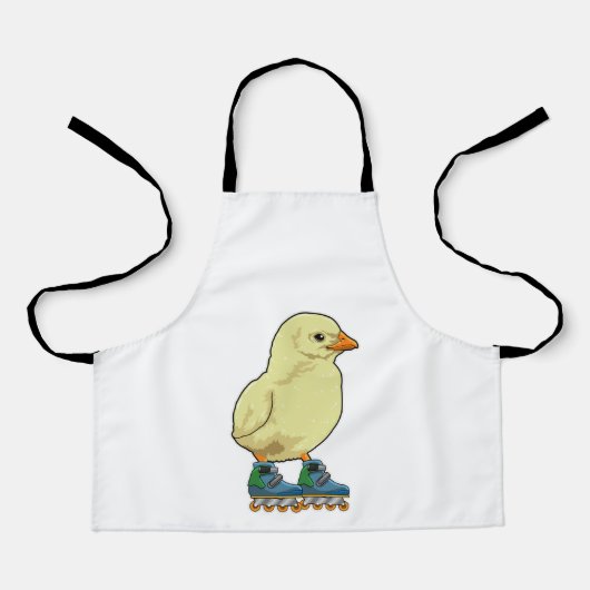 インラインスケートでインラインスケーターとしてシック エプロン (正面)